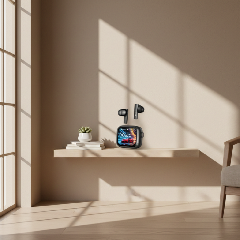 Auricolari Wireless con Tecnologia Avanzata di Cancellazione del Rumore | Temsk