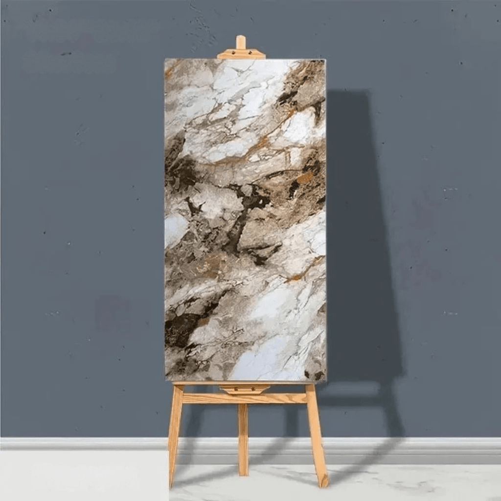 Marbello Elegant Self-Adhesive Marble PVC Floor Tiles | Temsk