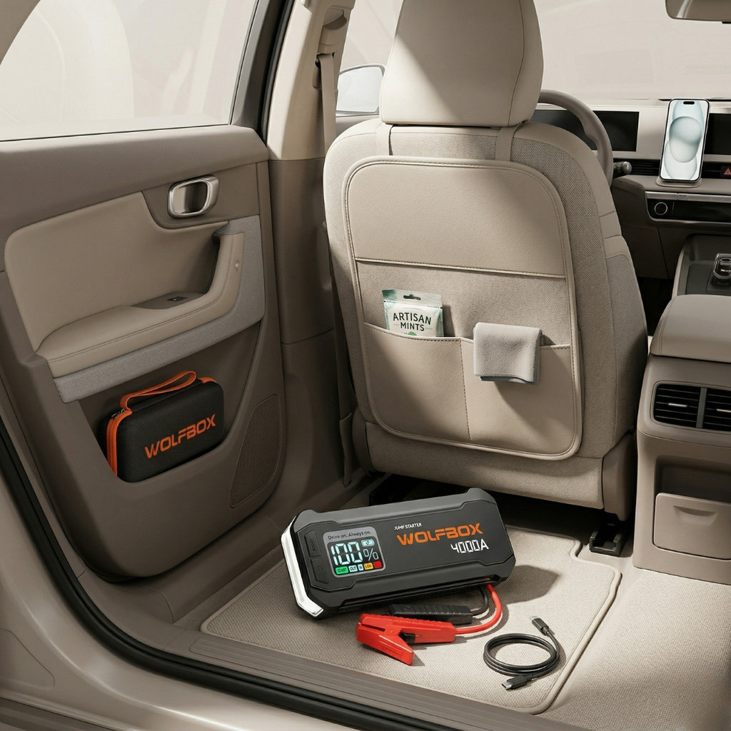 Car Jump Starter Portable Battery Booster for Cars | Temsk