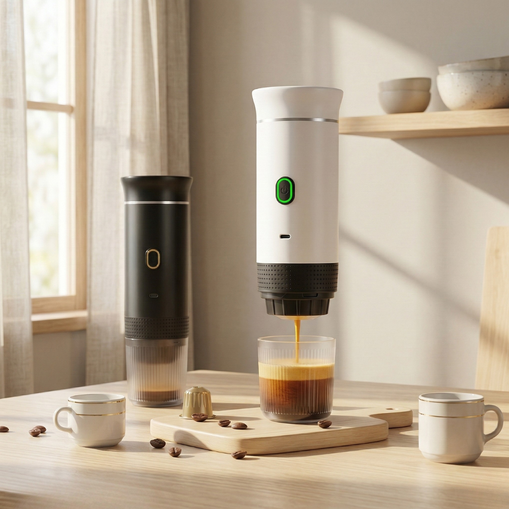 3 In 1 Portable Espresso Coffee Machine For Home And Travel | Temsk