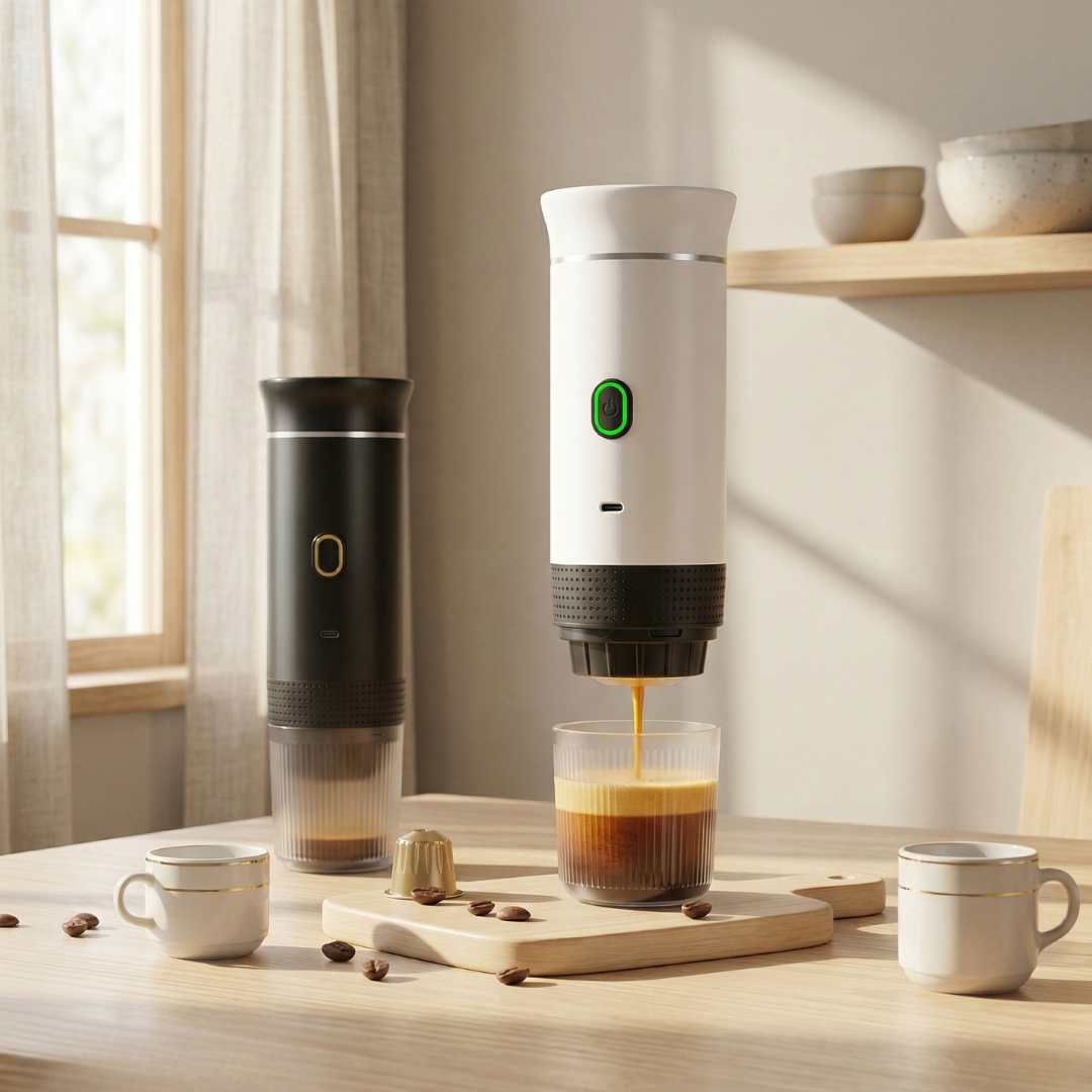 3 In 1 Portable Espresso Coffee Machine For Home And Travel | Temsk