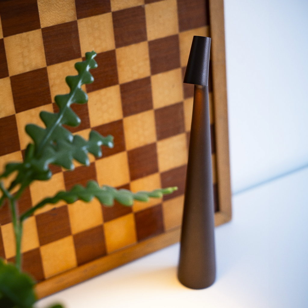 NovaLume Cordless LED Table Lamp for Warm Home Ambiance | Temsk