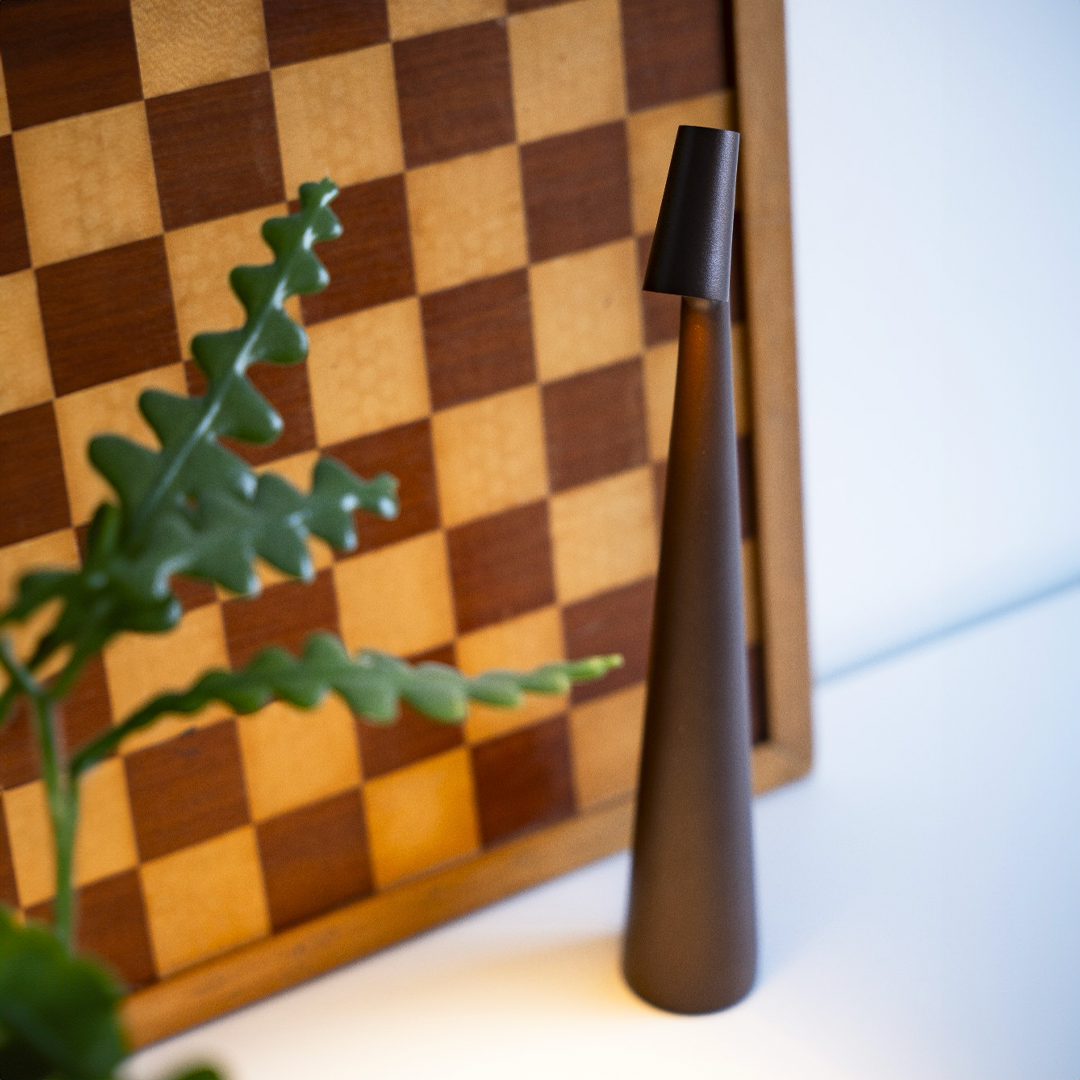 NovaLume Cordless LED Table Lamp for Warm Home Ambiance | Temsk