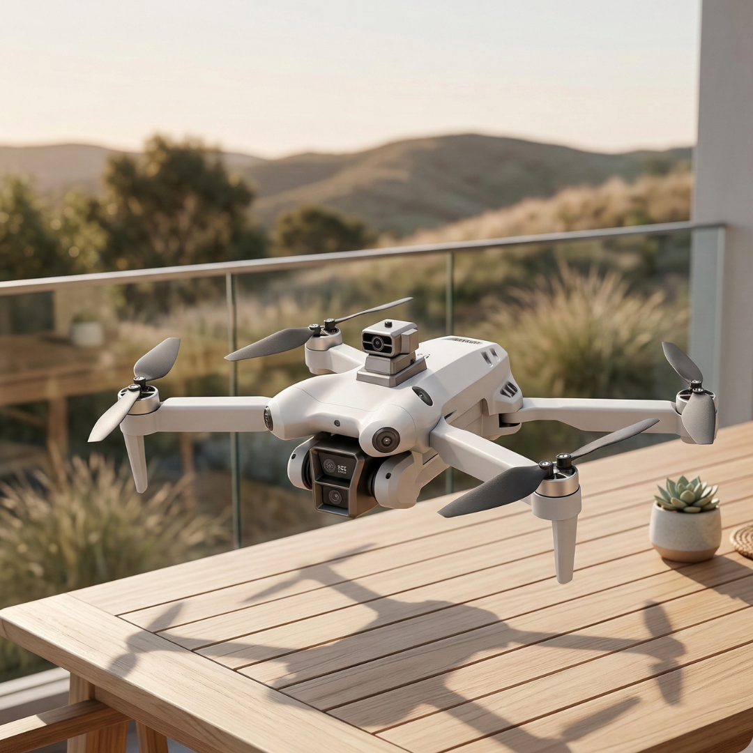 8K Dual Camera Drone With Obstacle Avoidance Capabilities | Temsk