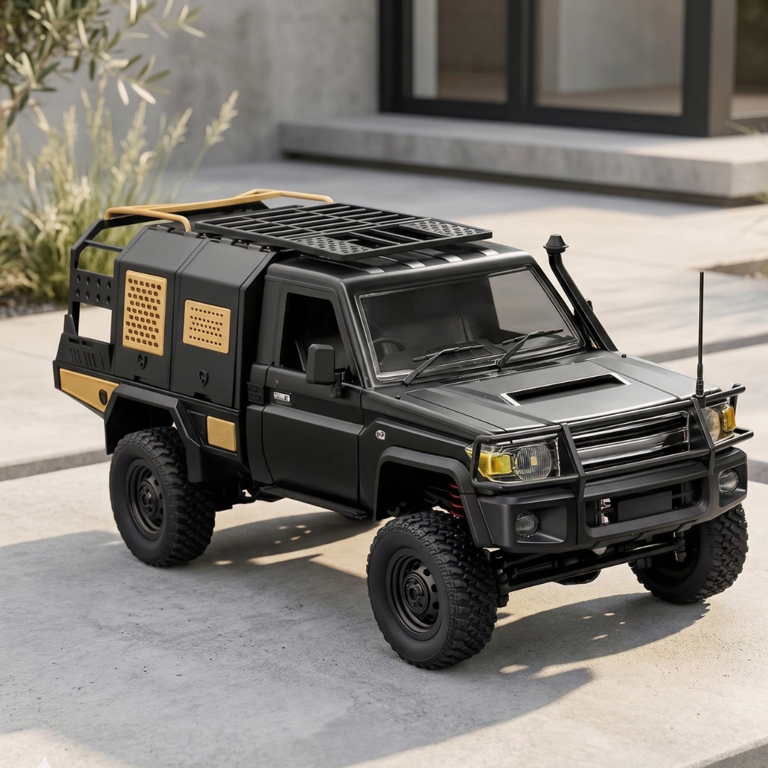 1:12 Scale 4WD RC Crawler Truck For Off-Road Climbing And Remote Control | Temsk