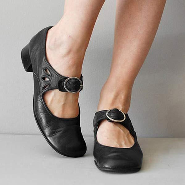 Arden's Classic Leather Sandals With Buckle And Arch Support | Temsk