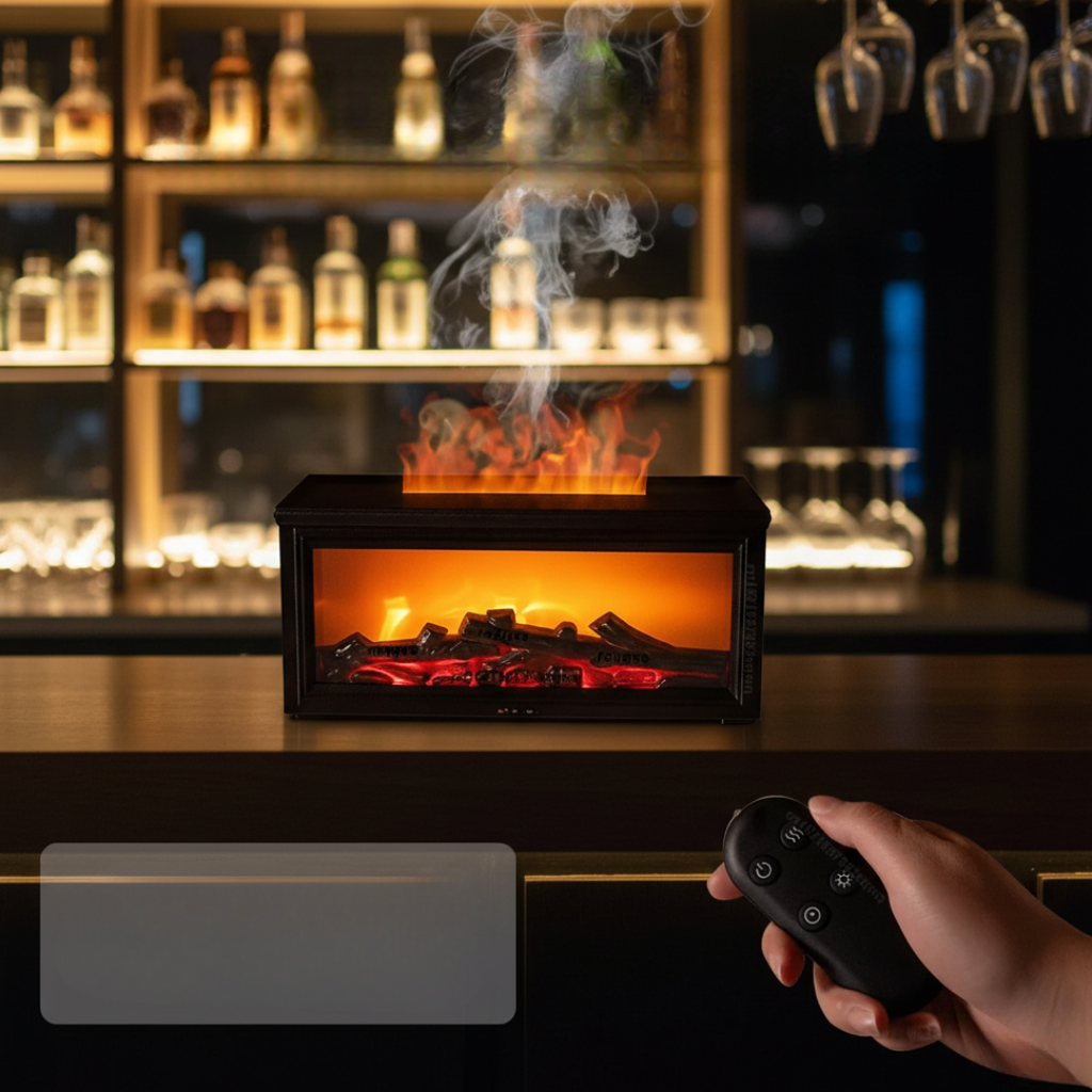 Ultrazvukový aroma difuzér Flame Mist pro domácnost nebo kancelář | Temsk