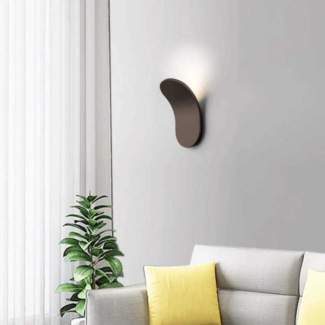 Moderne nordisk væglampe med minimalistisk LED-belysning | Temsk