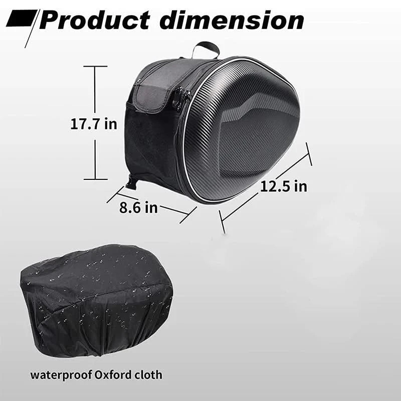 TrailGuard Duo Waterproof Motorbike Saddlebags With Large Storage Space | Temsk
