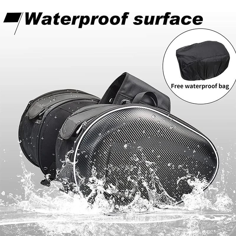 TrailGuard Duo Waterproof Motorbike Saddlebags With Large Storage Space | Temsk