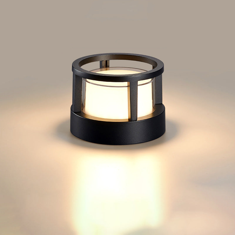 Outdoor LED-Rasenleuchte mit industriellem wasserdichtem Aluminiumzylinder | Temsk