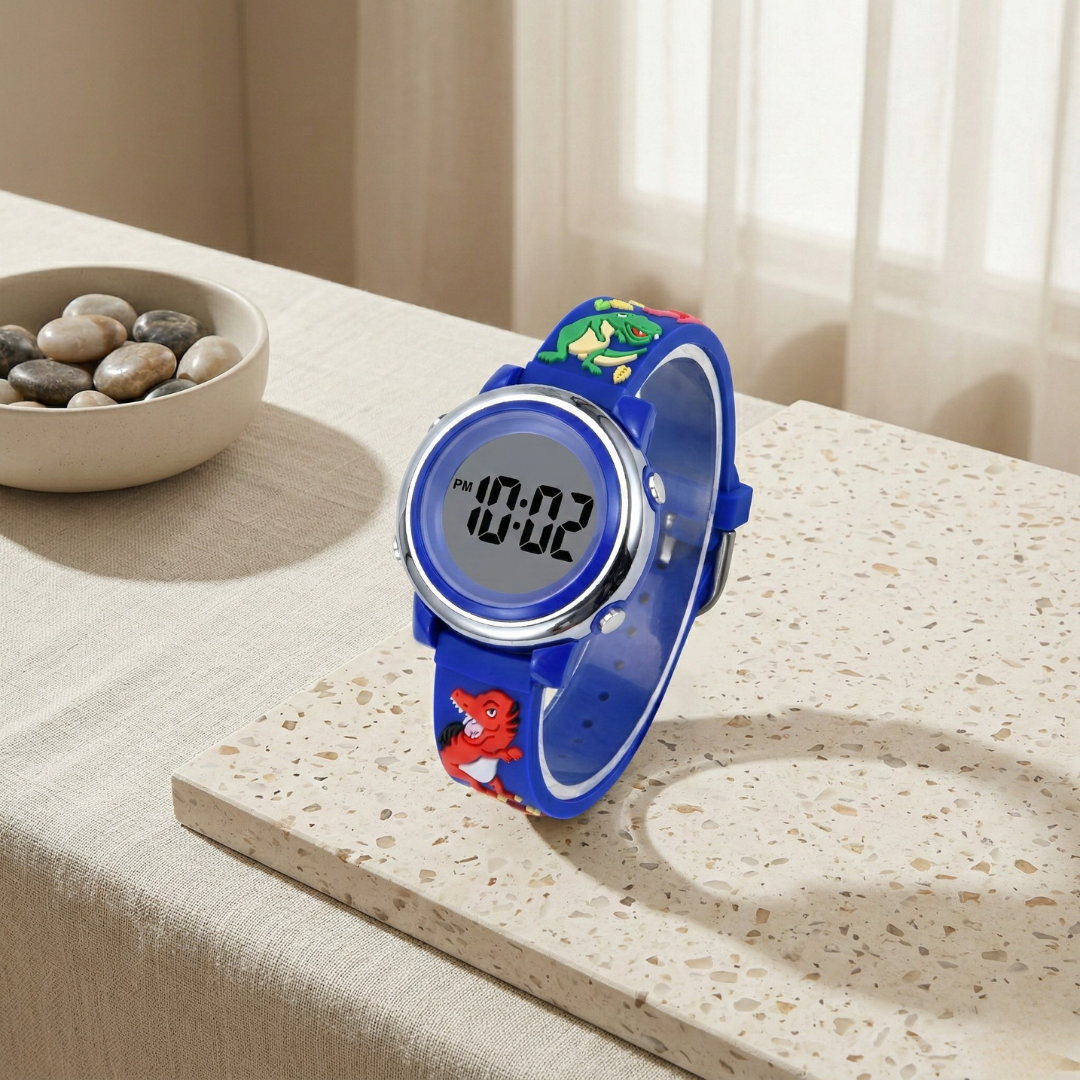 Waterproof Kids Smartwatch With Alarm For Young Learners | Temsk