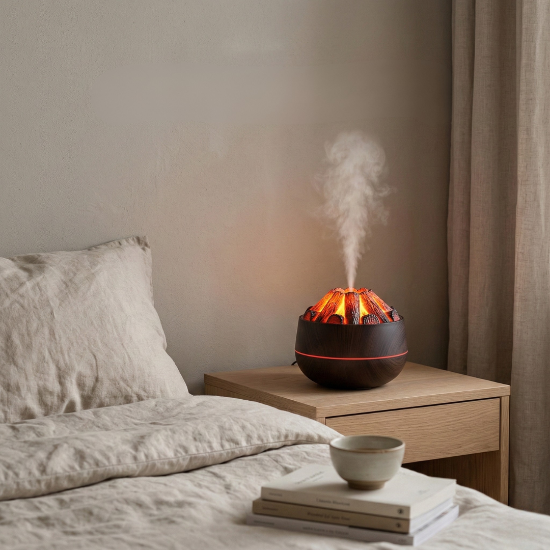 300ml Essential Oil Diffuser With Night Light For Bedroom Use | Temsk