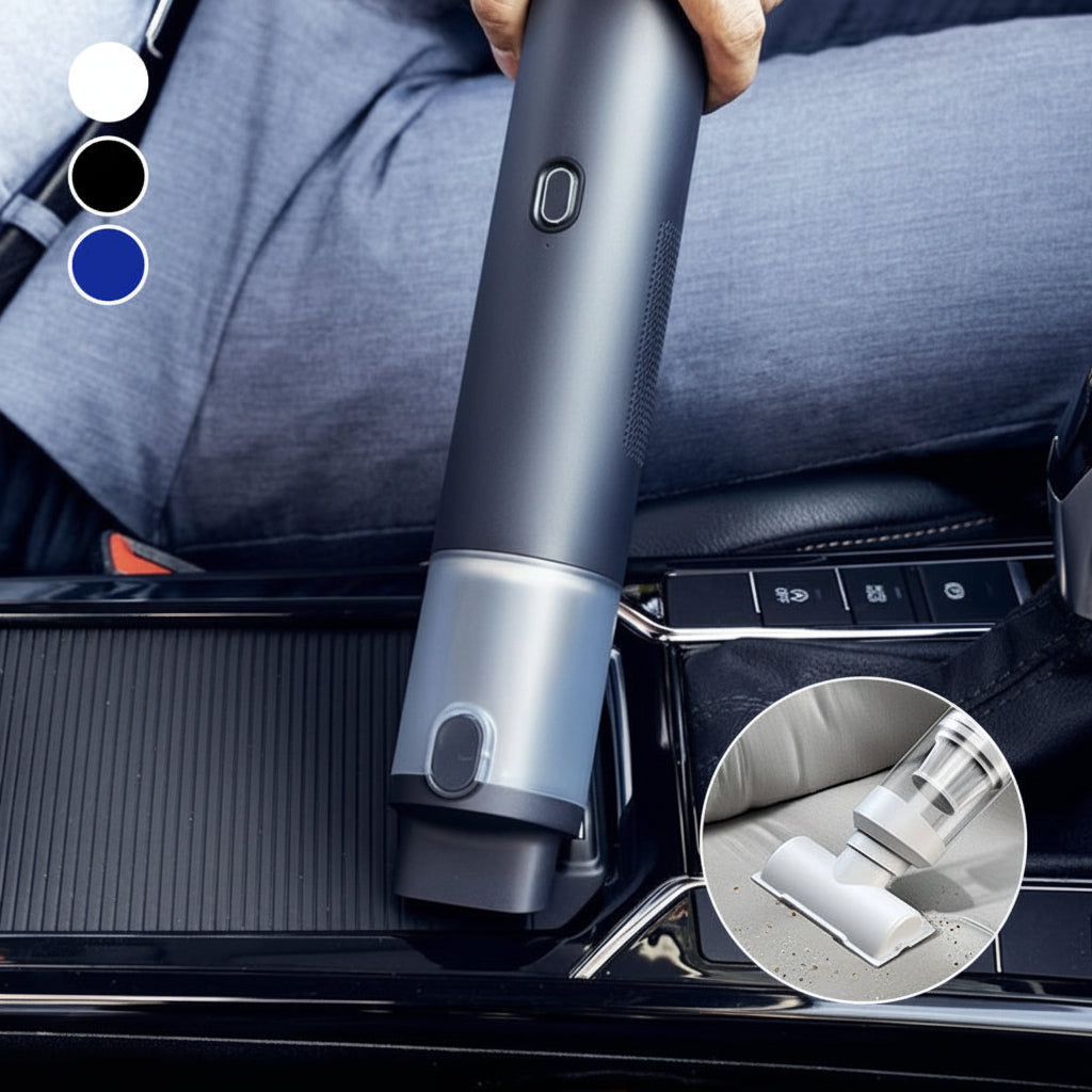 Compact Cordless Handheld Car Vacuum For Quick Auto Interior Cleaning | Temsk