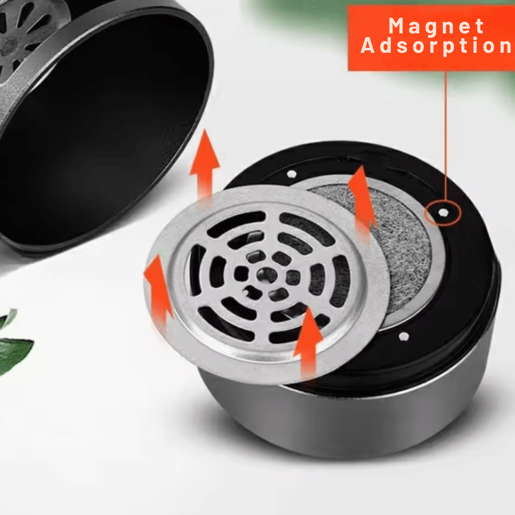 AeroPure Portable Smokeless Ashtray With HEPA Filter And USB Battery | Temsk