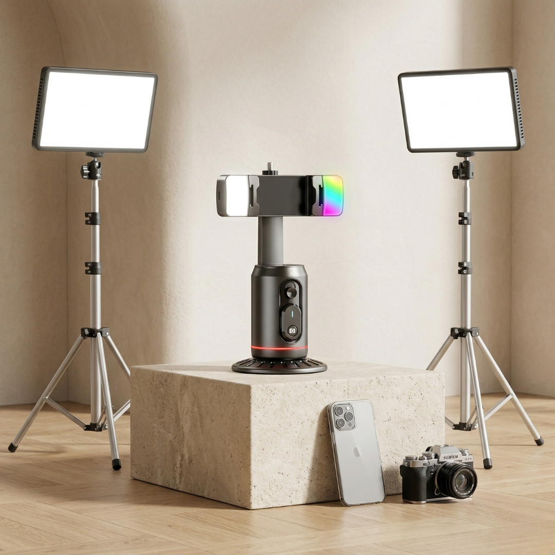 Smart Tracking Gimbal Stabilizer For Stable Selfies | Temsk