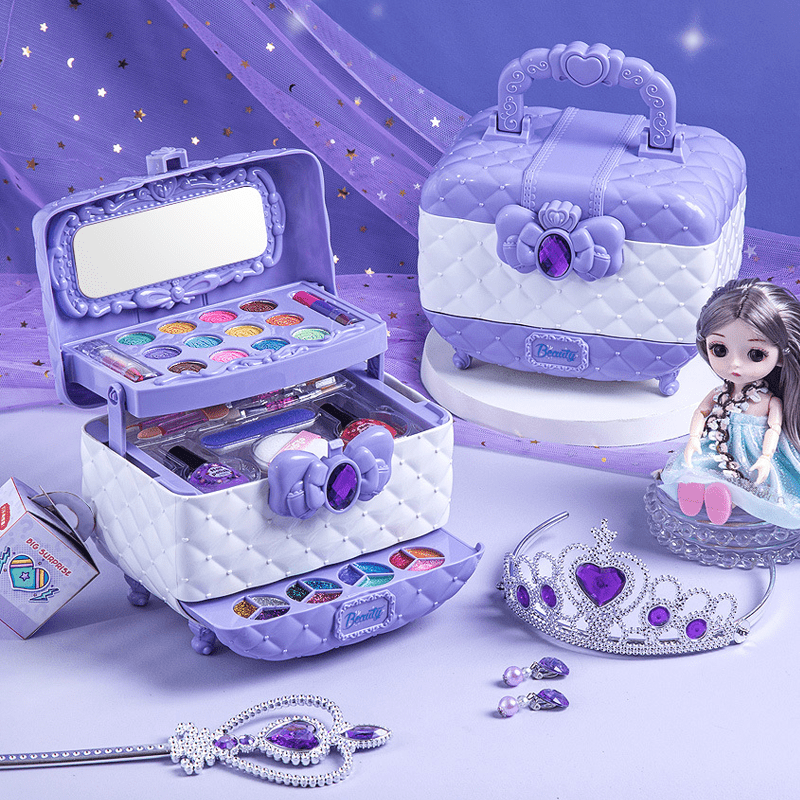 Radiant Kids Beauty Kit With Washable Makeup And Bag | Temsk