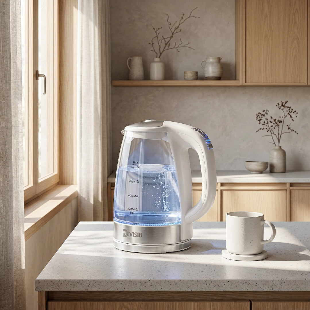 Electric Kettle With Temperature Control Large Capacity | Temsk