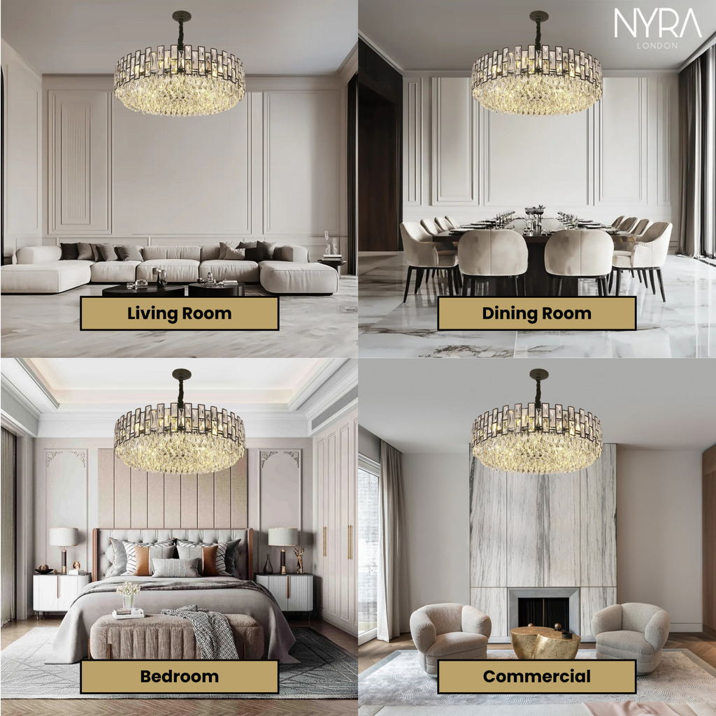 Celestia Crystal Chandeliers Collection for Elegant Interiors | Temsk