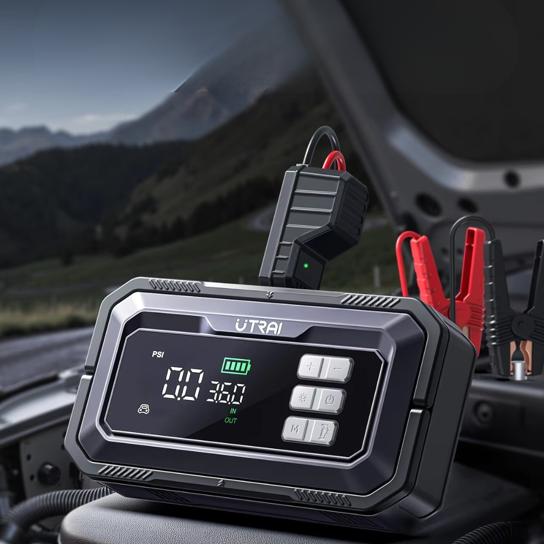 Car Jump Starter With Air Compressor For Emergency Roadside Power | Temsk