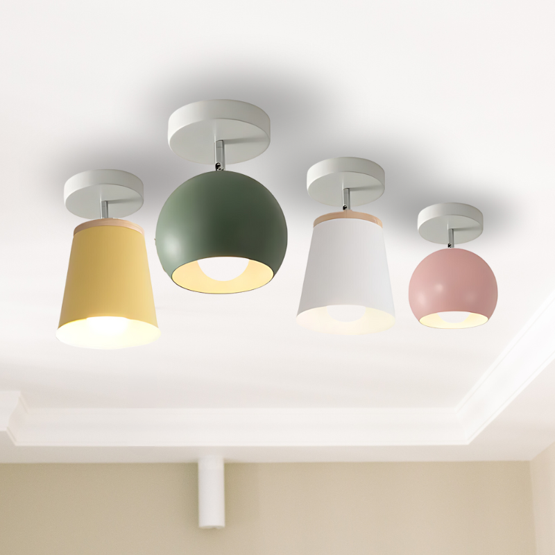 LumaNova Loftslampe med Varm Ambient Glød til Stuer | Temsk