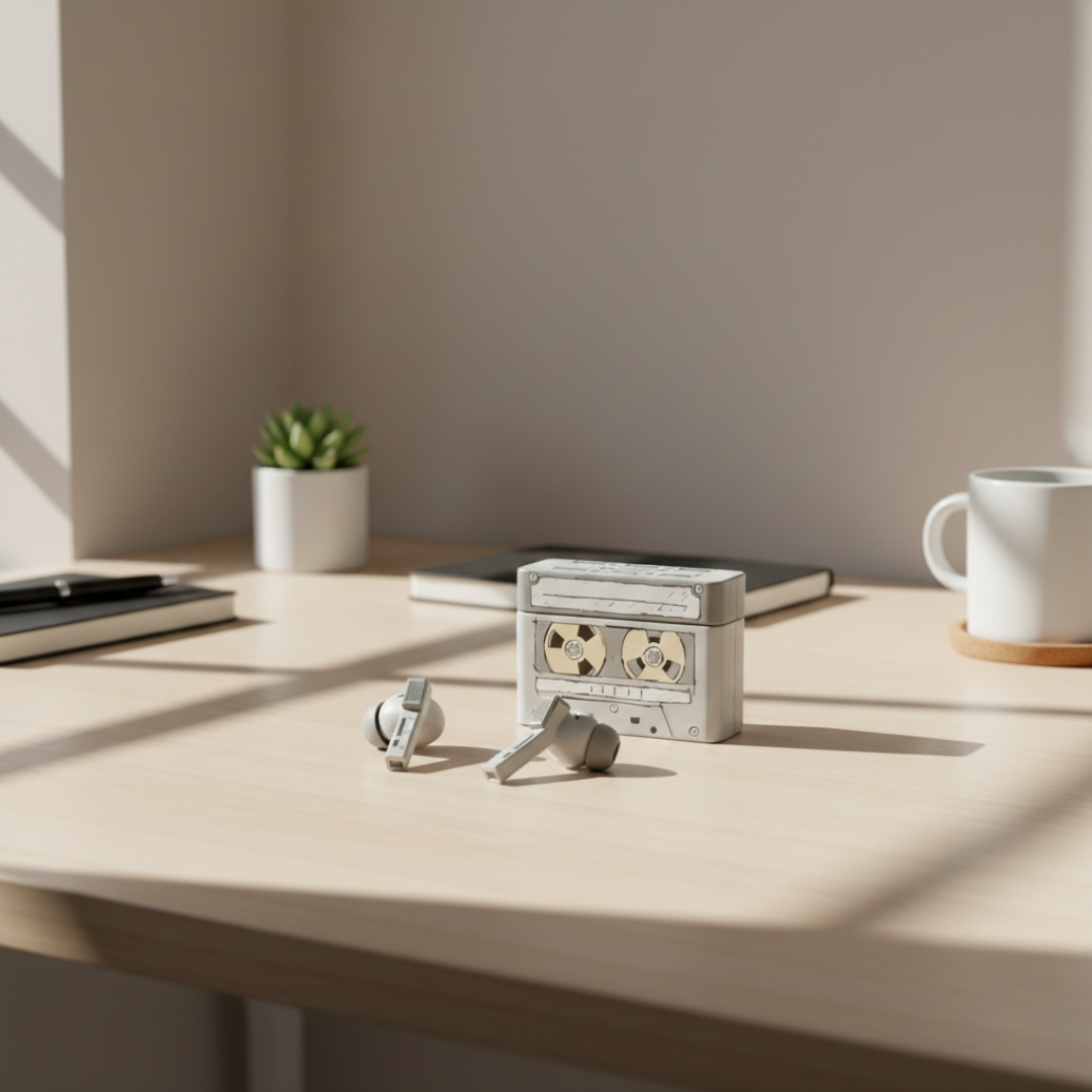 Golden Ages TWS Earbuds With Active Noise Cancelling | Temsk