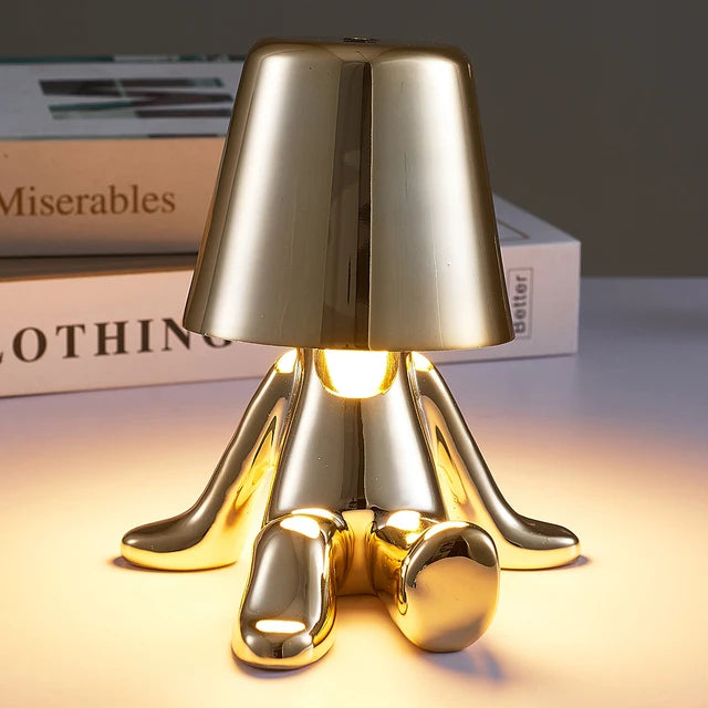 LumaNova Adjustable Table Lamp With Soft Dimmer For Cozy Lighting | Temsk
