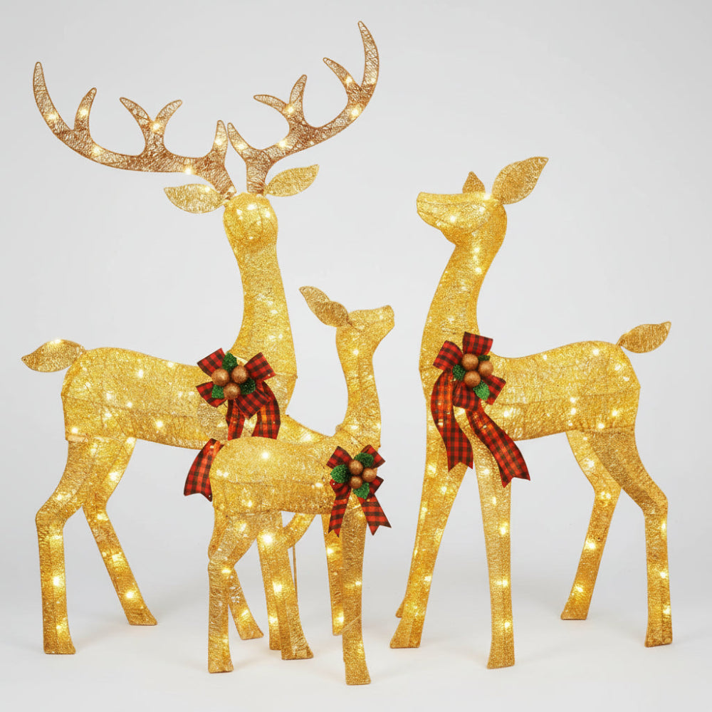 LED Reindeer Outdoor Christmas Garden Lights Display | Temsk