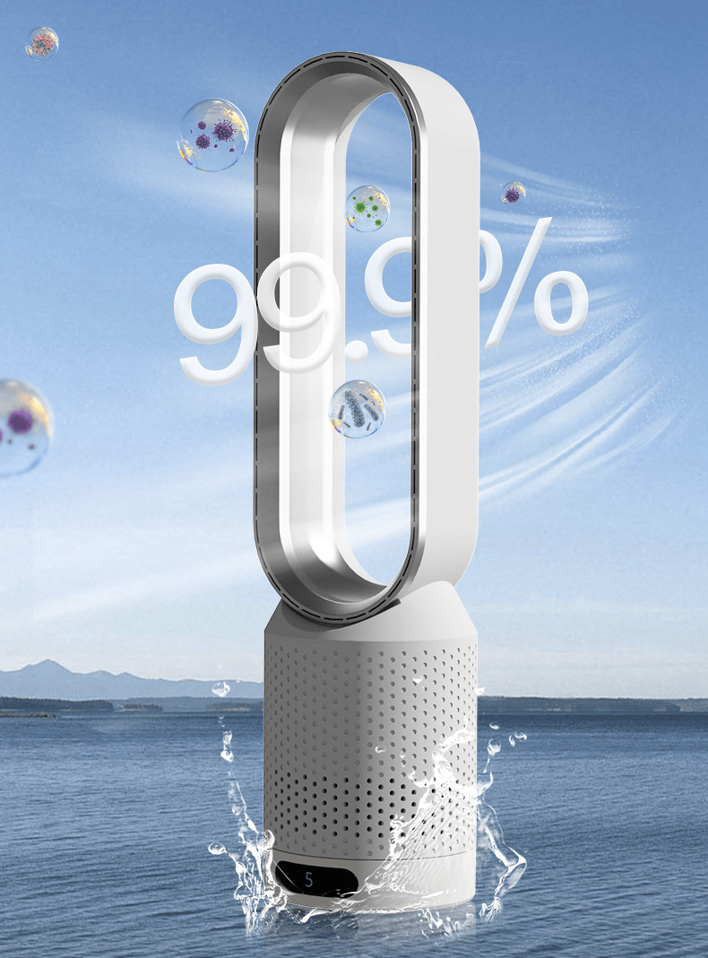 BreezeNova 3-In-1 Air Cooler for Healthy Indoor Air and Gentle Cooling | Temsk