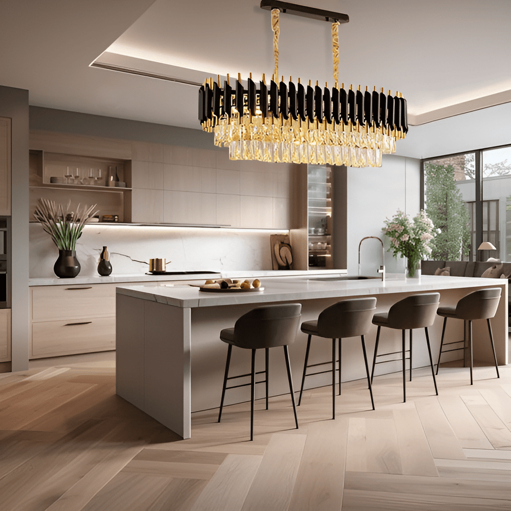 Aurelius Chandelier Collection with Adjustable Cords and Shade Options | Temsk