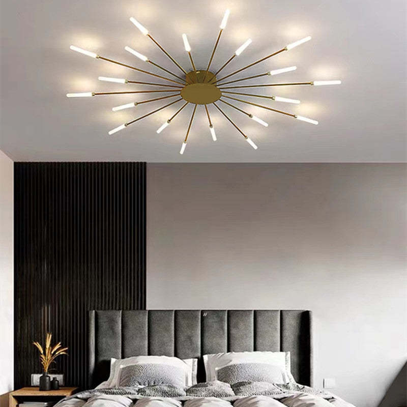 LumaNest Sleek Ceiling Lamp For Living Rooms And Bedrooms With Warm Ambient Lighting | Temsk