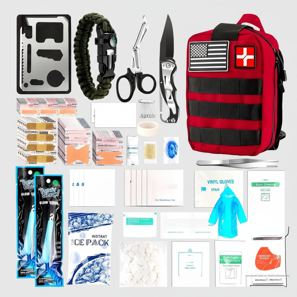 Taktischer Survival-Rucksack mit batteriebetriebenem Multifunktionswerkzeug für Outdoor | Temsk