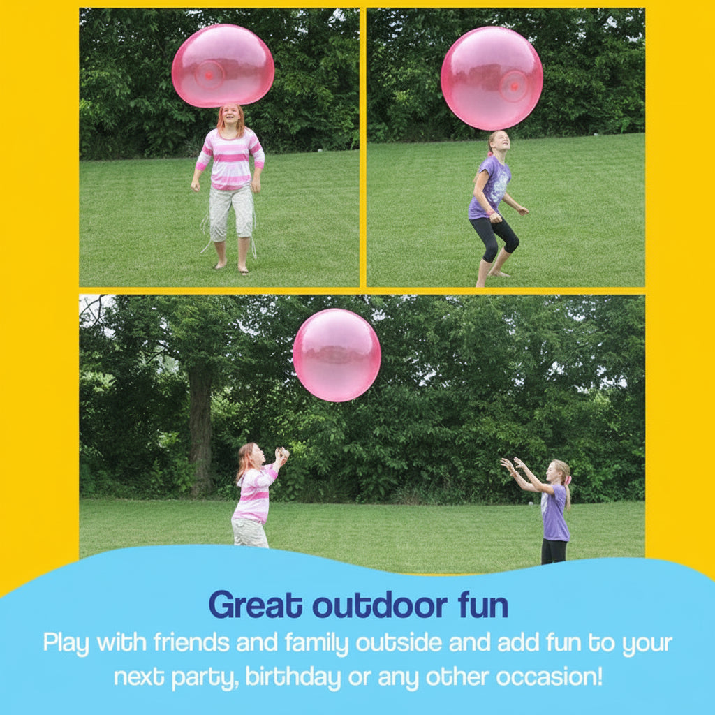 Giant Inflatable Bubble Ball for Outdoor Play and Party Fun | Temsk