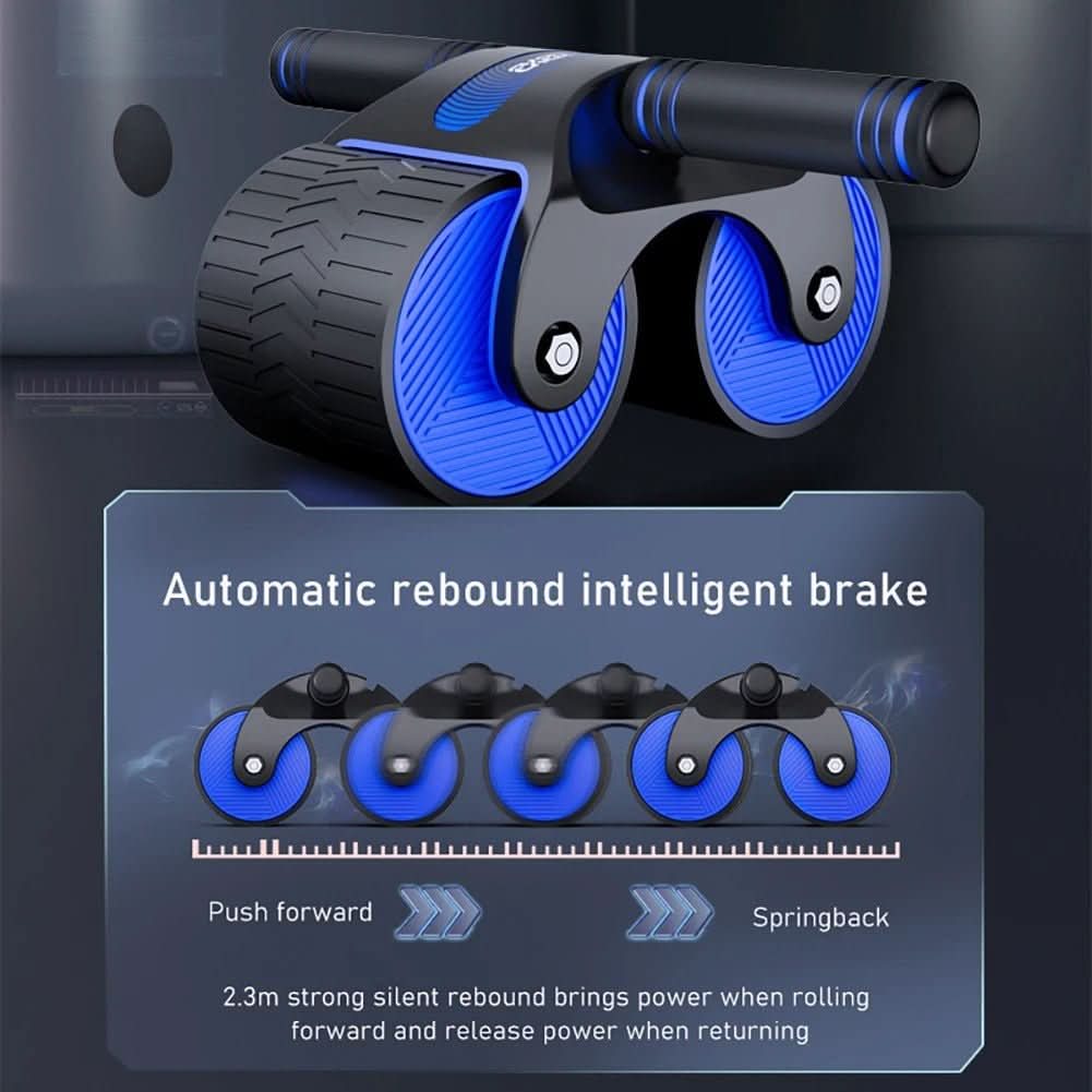 AeroFlex Ab Roller With Non Slip Wheel And Recoil Function | Temsk