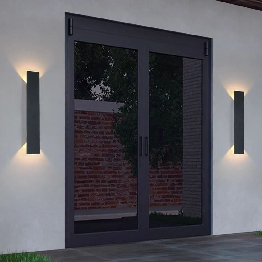 AstraGlow vodotěsná LED nástěnná lampa pro osvětlení zahrady a terasy | Temsk