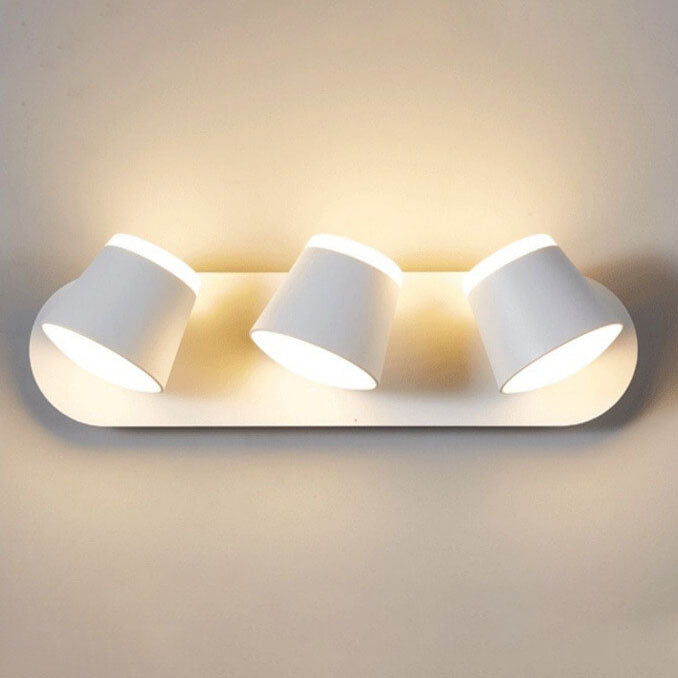 Aurora LED Wall Light With Rotating Cylinder Shade And 1/2/3 Flame Options | Temsk