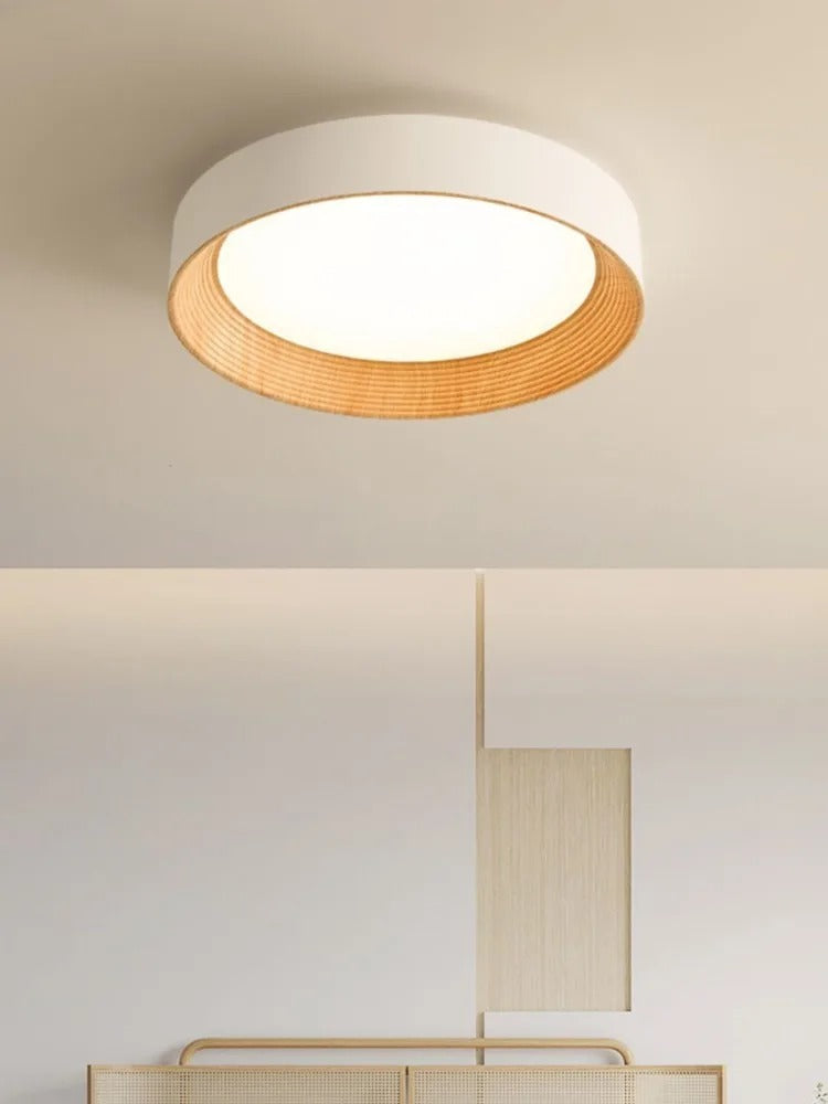 Lumenara Crest Contemporary Ceiling Light With Acrylic Shade | Temsk