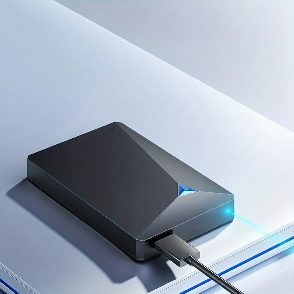 Slim Portable USB SSD External Drive For Easy Backup And Storage | Temsk