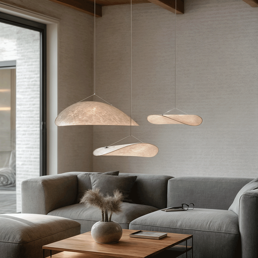 Aether Leaf Chandelier For Contemporary Living Areas In Elegant Form | Temsk