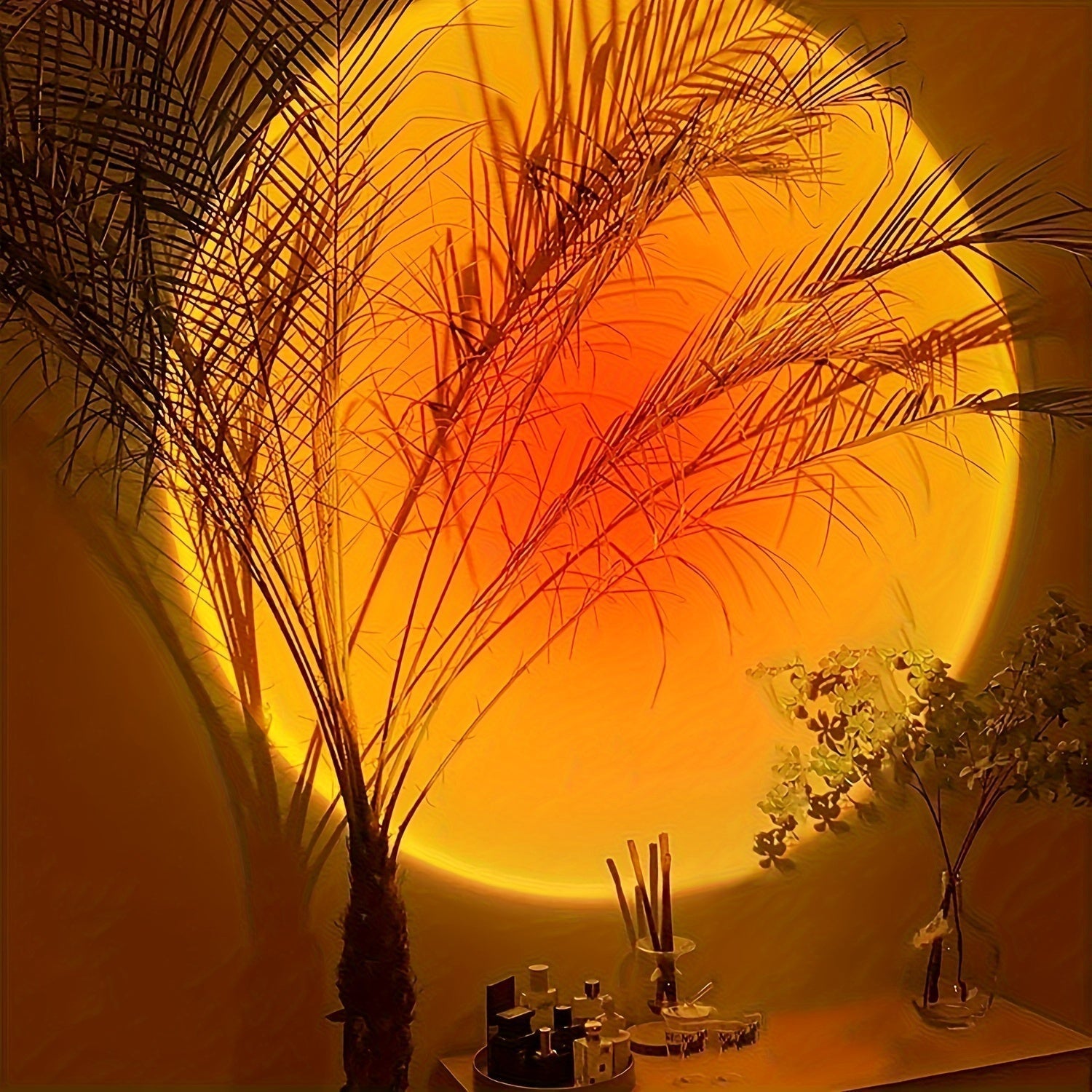 Ambient Sunset Projektionslicht mit USB-Stromversorgung für entspannende Räume | Temsk