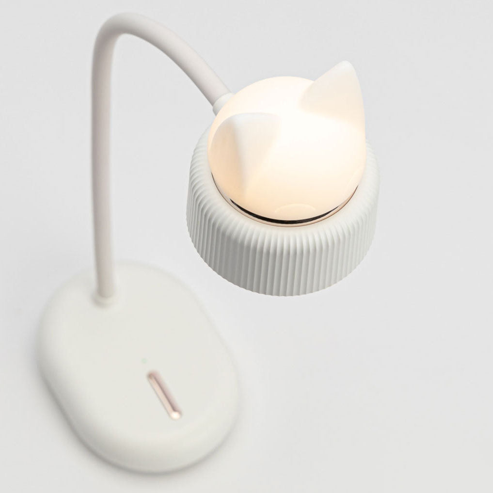LED lampa LumaClip s klipem ve tvaru kočičích uší pro domácí kancelář a pohodlí očí | Temsk