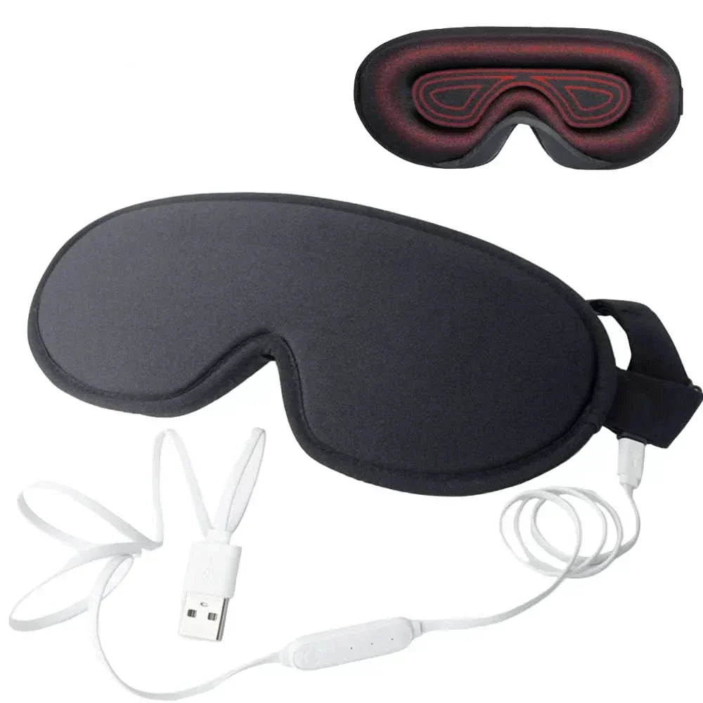 AeroGlow 3D Electric Heated Eye Mask With Warming Function And Temperature Control | Temsk