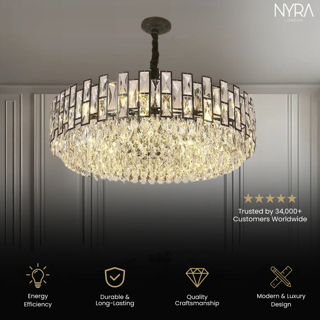Celestia Crystal Chandeliers Collection for Elegant Interiors | Temsk