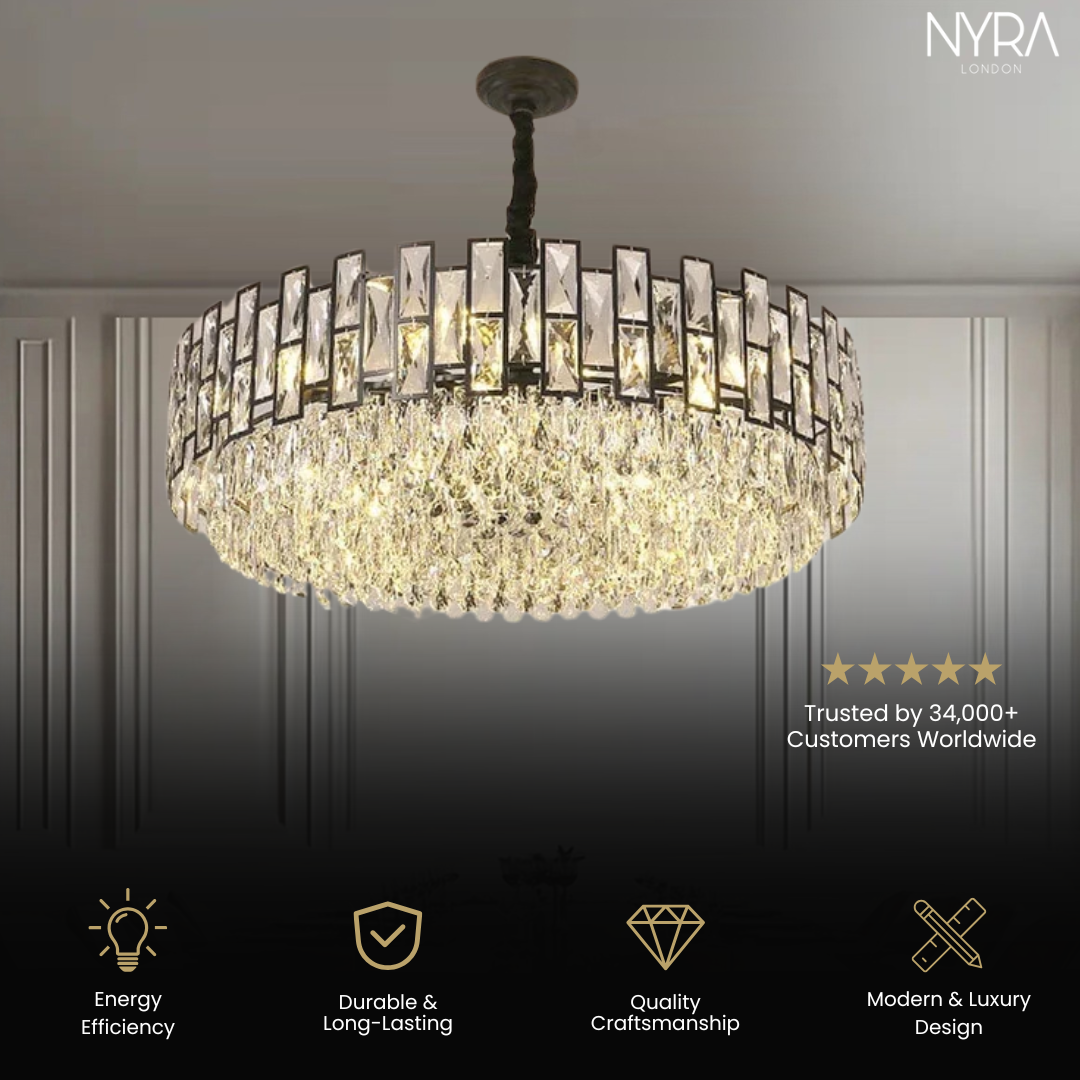 Celestia Crystal Chandeliers Collection for Elegant Interiors | Temsk