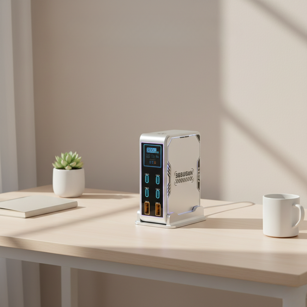 PowerHub 300W GaN nabíječka s více porty pro všechna vaše zařízení | Temsk