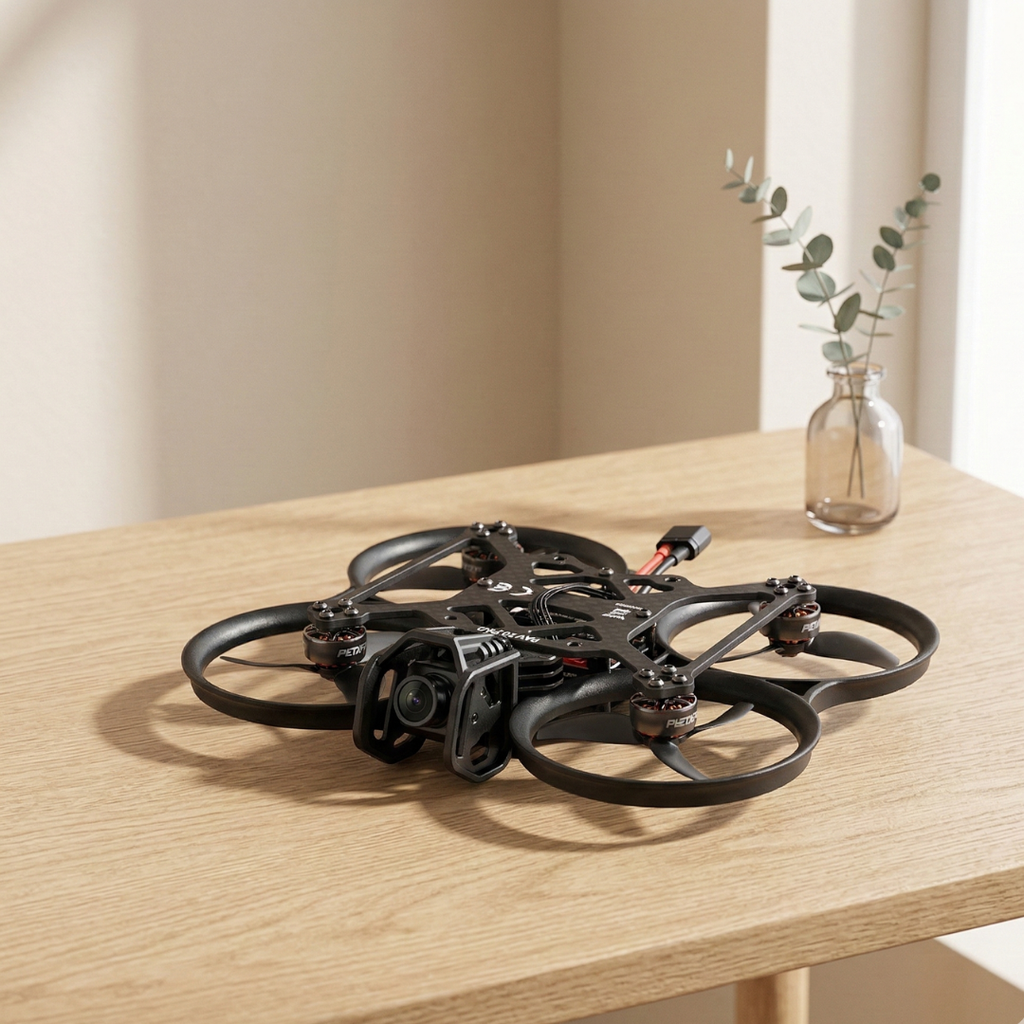 FPV børsteløs drone med RGB-lyssystem til quadcopter-entusiaster | Temsk