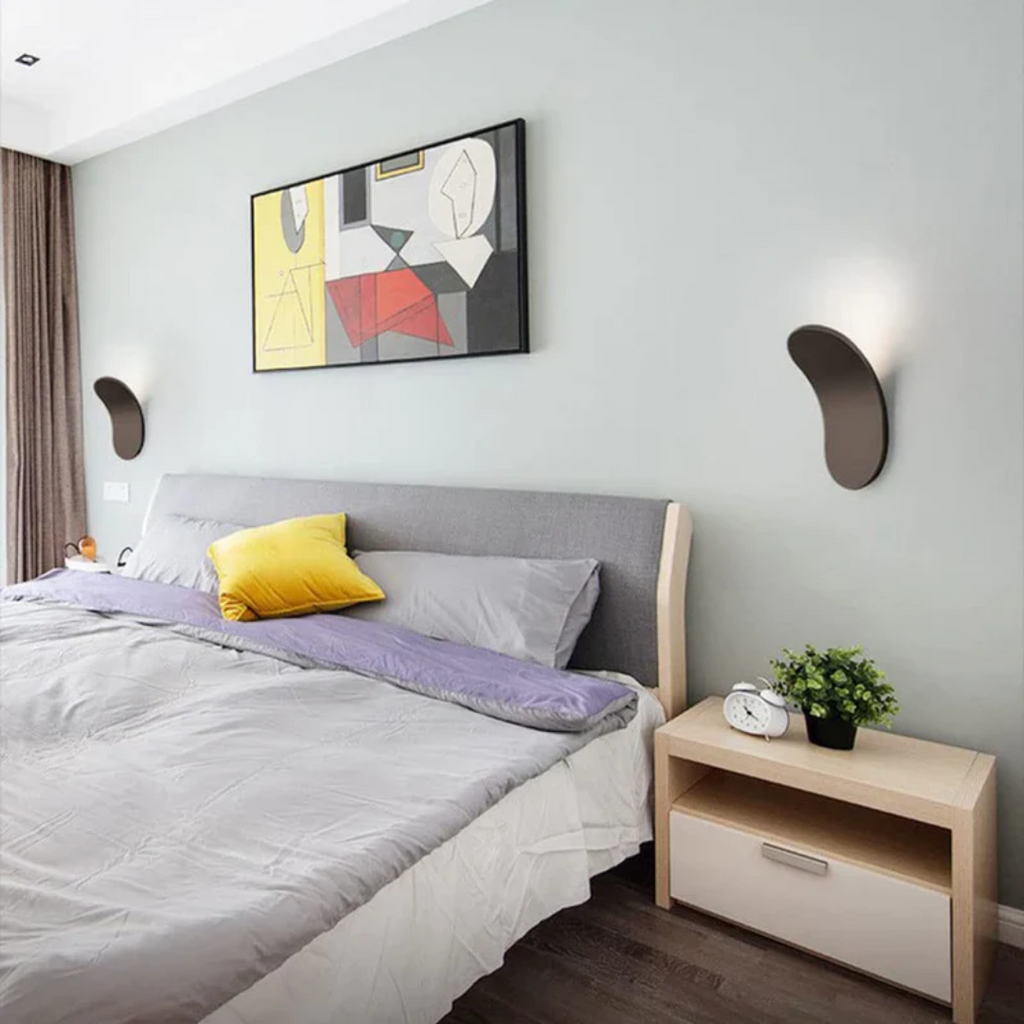 Moderne nordisk væglampe med minimalistisk LED-belysning | Temsk