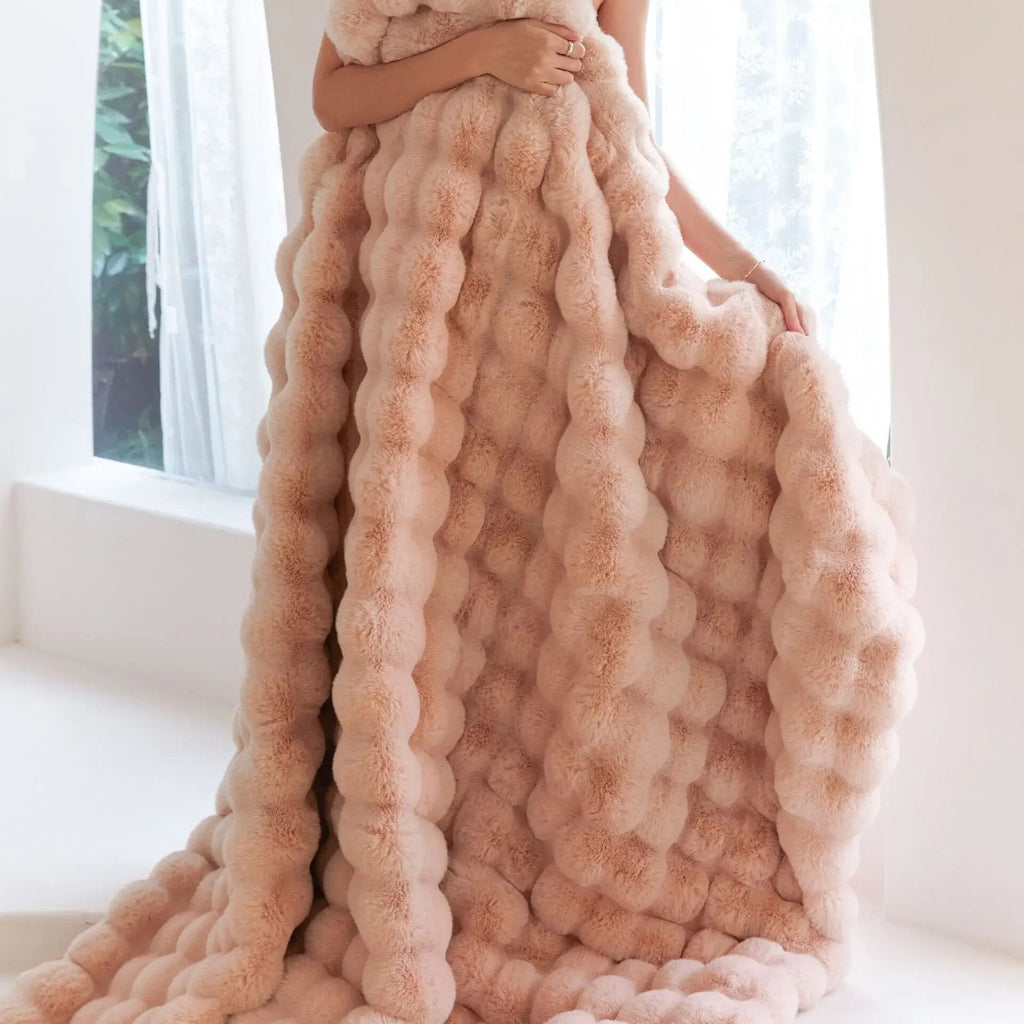 Warm Wool Blanket From CozyNest For Chilly Nights At Home | Temsk