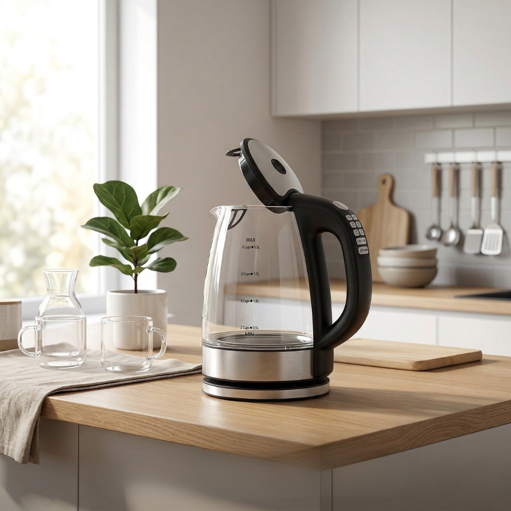 Electric Kettle With Temperature Control Large Capacity | Temsk