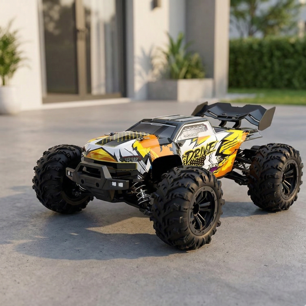 1:16 Scale 4WD RC Monster Truck 70 Kilometers Per Hour High Speed Off Road Crawler | Temsk
